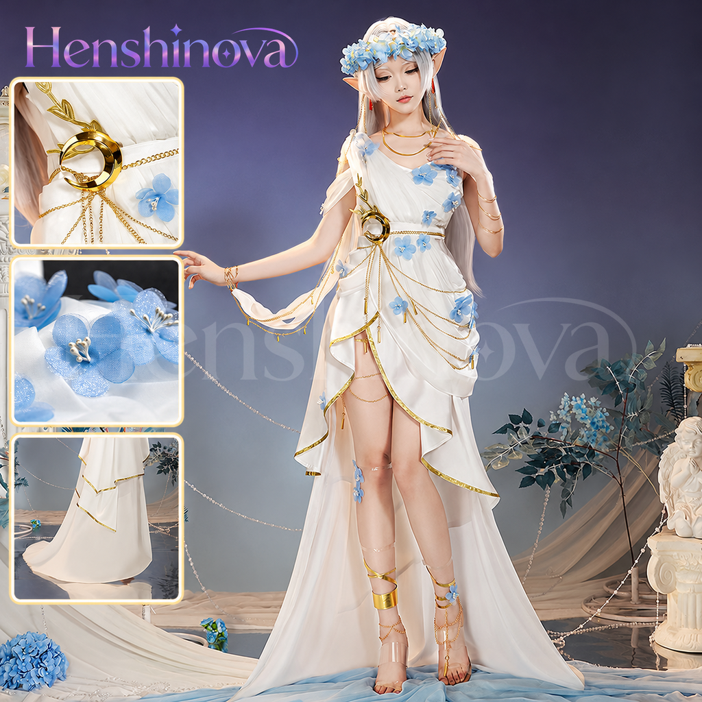 Henshinova-Ultra-Frieren Oracle Maiden Anime Frieren: Beyond Journey's End Cosplay Costume