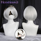 Henshinova-Ultra-2B Game NieR:Automata Cosplay Wig