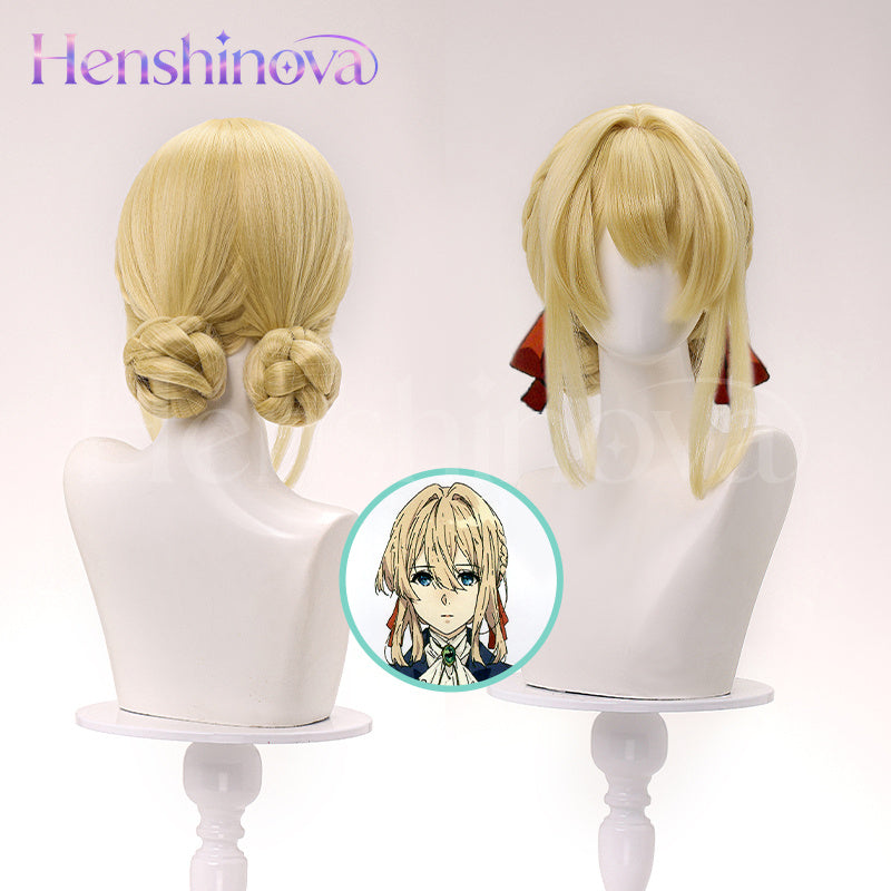 Henshinova-Ultra-Violet Evergarden Anime Violet Evergarden Cosplay Wig