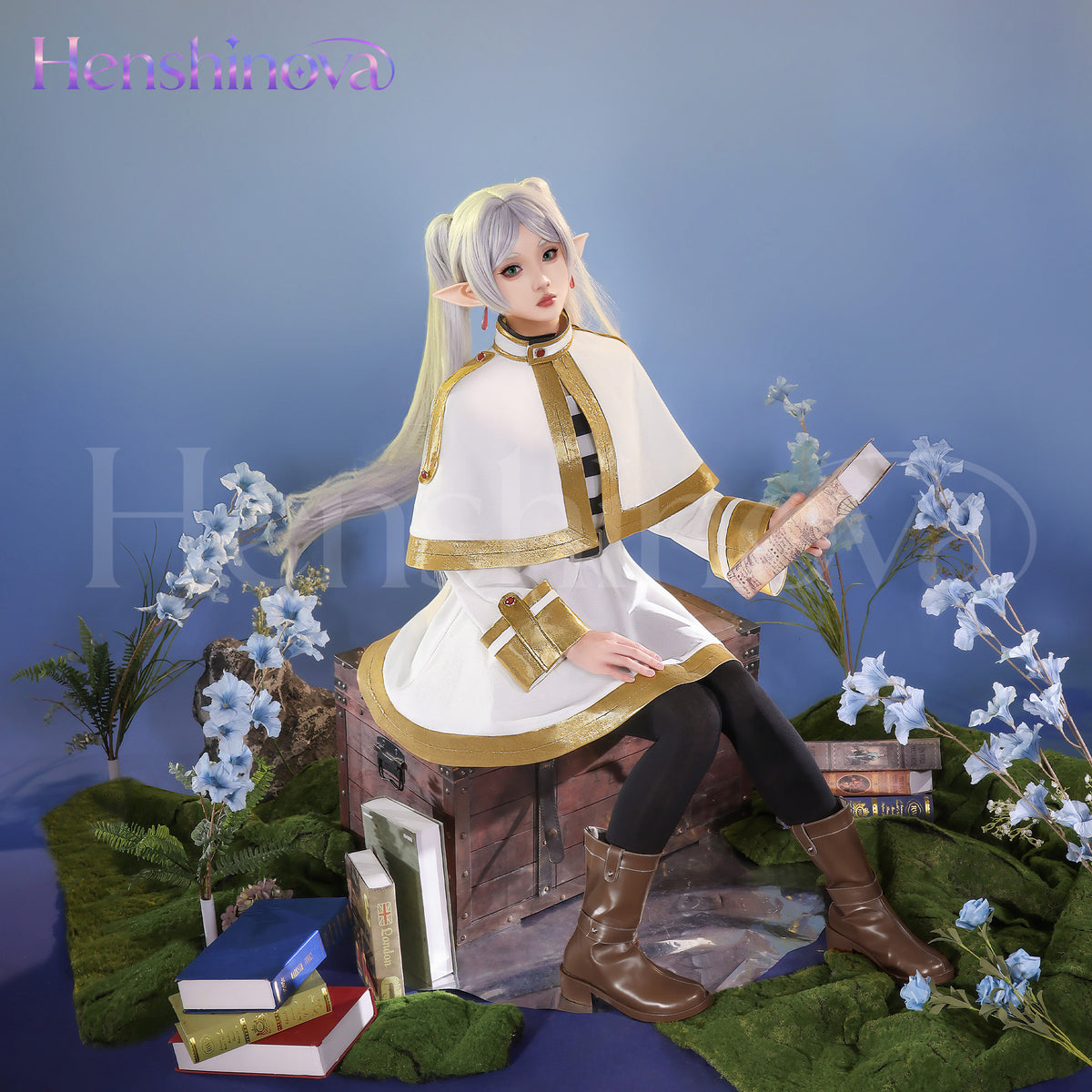 Henshinova-Pro-Frieren Anime Frieren: Beyond Journey's End Cosplay Costume