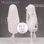 Henshinova-Ultra-Emilia Anime Re:Zero − Starting Life in Another World Cosplay Wig