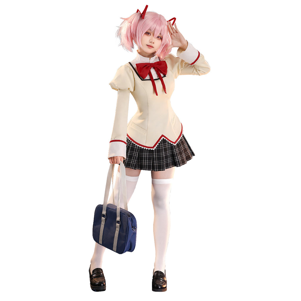 Henshinova-Ultra-Madoka Kaname Anime Puella Magi Madoka Magica Cosplay Costume