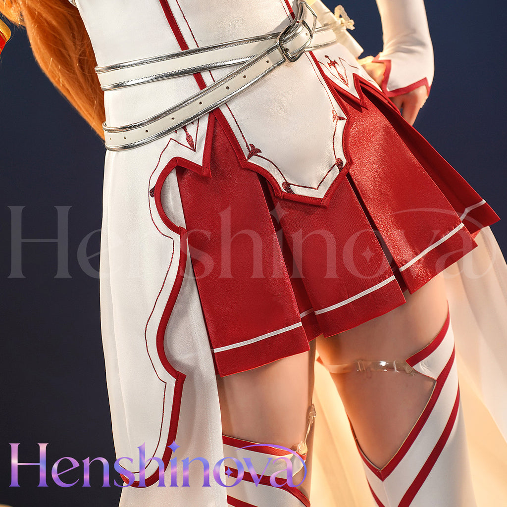 Henshinova-Ultra-Asuna Anime Sword Art Online Cosplay Costume