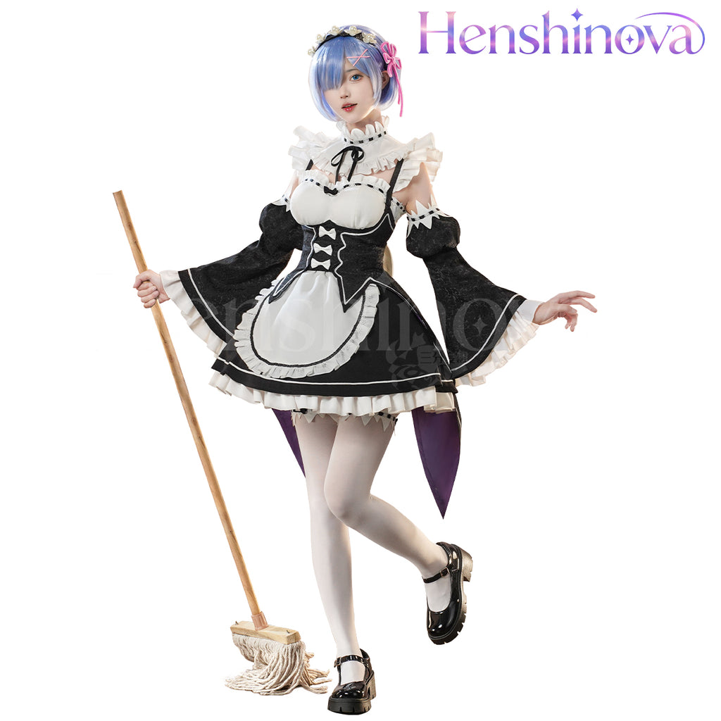 Henshinova-Ultra-Rem Anime Re:Zero − Starting Life in Another World Cosplay Costume