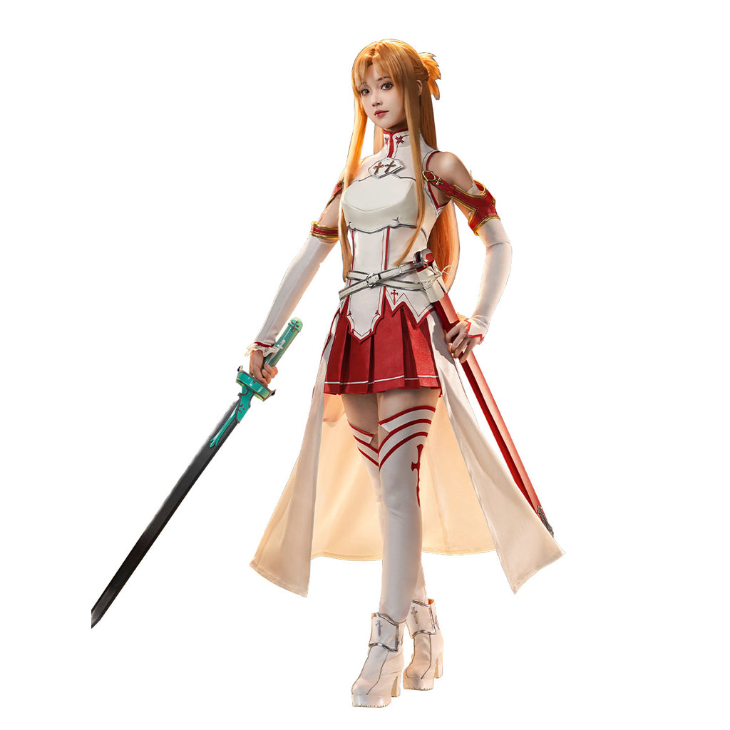 Henshinova-Ultra-Asuna Anime Sword Art Online Cosplay Costume