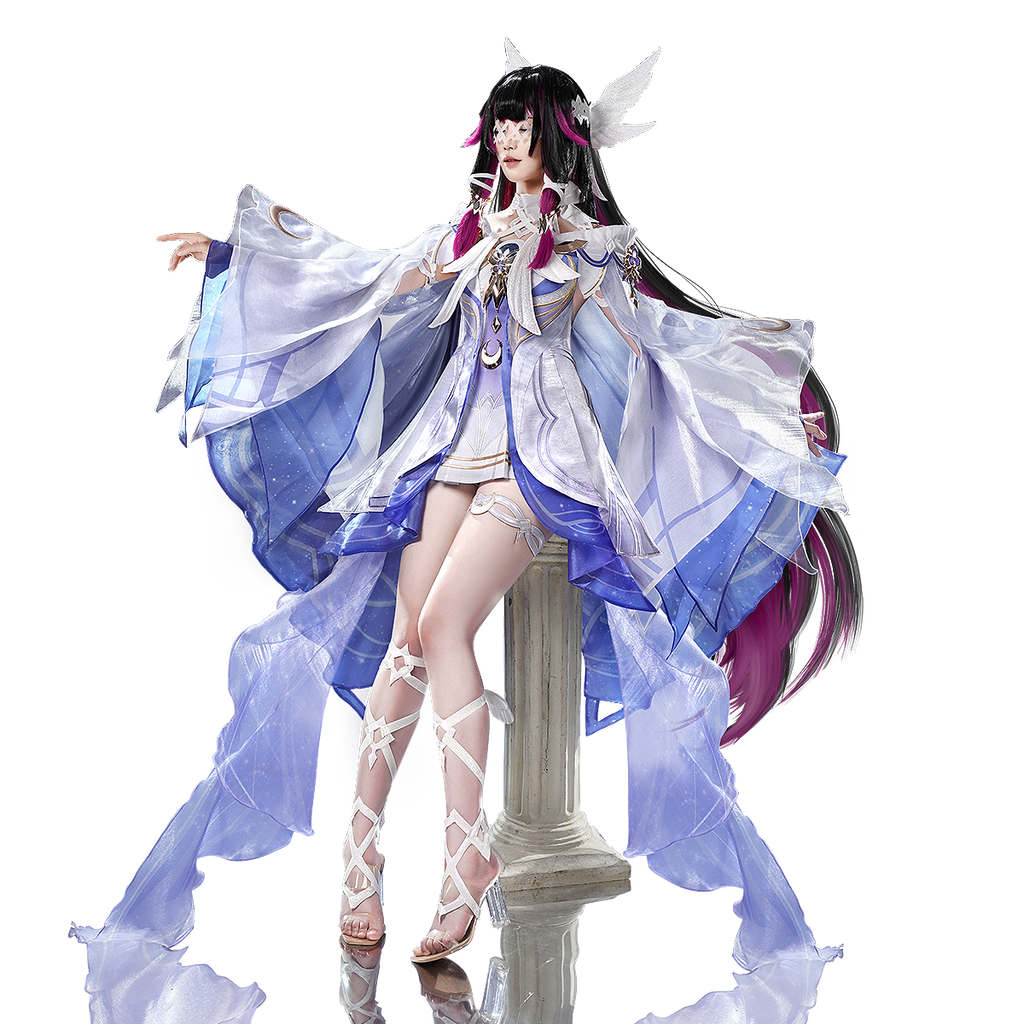 Henshinova-Ultra-Columbina Game Genshin Impact Cosplay Costume