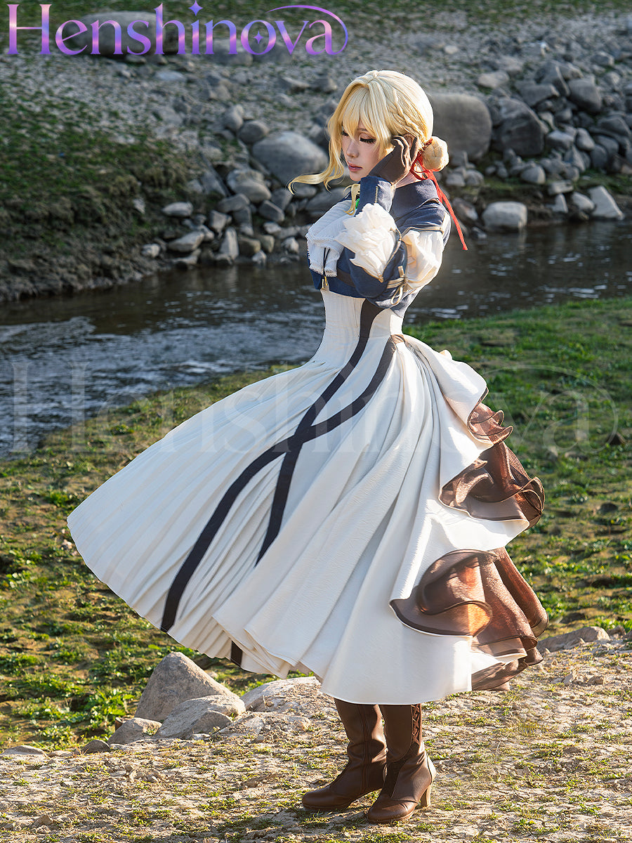 Henshinova-Ultra-Violet Evergarden Anime Violet Evergarden Cosplay Costume